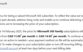 微软发邮件宣布Microsoft 365涨价：根本不承认是因为Copilot！