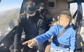 男子国庆开飞机带女回老家：300公里仅用80分钟 油费200多元！