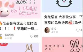 兔兔文在社交媒体走红 ！但因无法翻译成中文 鲜有人能看懂！