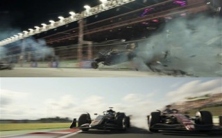 大量真实赛场实拍！《F1：狂飙飞车》内地定档6月27日上映！