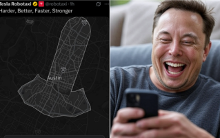 特斯拉Robotaxi服务区域形状引质疑 媒体：迎合马斯克低级趣味！