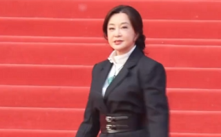 刘晓庆拿手机穿运动鞋走红毯 满满松弛感！
