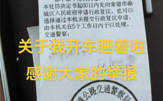 男子智驾开长途睡着被车子送到家 本人晒后续：罚款200元！