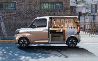 中国版K-car来了！五菱之光EV纯电微面发布：定位多功能工具用车！
