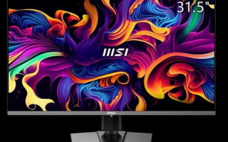 微星推出新款32寸显示器：4K 240Hz OLED屏、支持15W反向充！