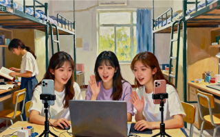 校园网网速慢的原因找到了！宿舍4人 3人在直播 另1个在直播的路上！