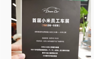 首届小米员工车展明日举办：现场将有F1、AE86、FE GEN1等赛车展出!