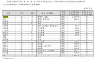董明珠年薪1437.2万!