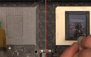 RTX 5090惨烈变砖 PCB都裂了！居然神奇修好 用了3根飞线！