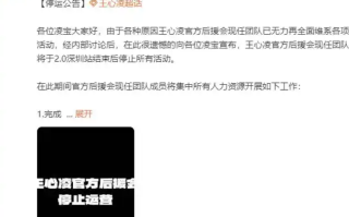 王心凌后援会突然宣布停运 到底怎么回事