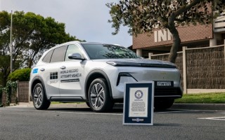 吉利银河斩获吉尼斯世界纪录：悉尼至墨尔本1056公里插混SUV油耗最低 ！