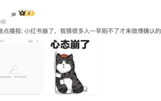 小红书时隔一个月又崩了引热议！官方回应：非服务器端问题！