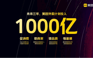 美团外卖：计划三年向餐饮业投入1000亿元 10万家店明厨亮灶！