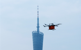 淘宝闪购开通全国首条无人机“聚合送”航线：配送加速不加价 !