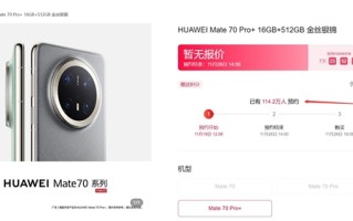 华为Mate 70一小时预订量已破百万：门店出现排队长龙！