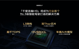核心算力、算法与数据行业领先！从“千里浩瀚”看吉利在人工智能下的一盘大棋!