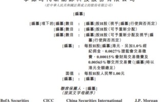 万亿宁王要在香港上市了！宁德时代向港交所递交招股书！