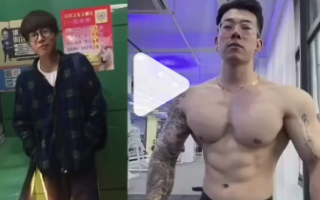 被嘲笑没有男子气概 95后小伙健身10年增重至200斤！