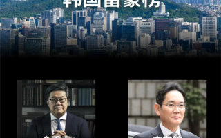 三星掌门人李在镕痛失韩国首富宝座 身家暴跌37亿美元!