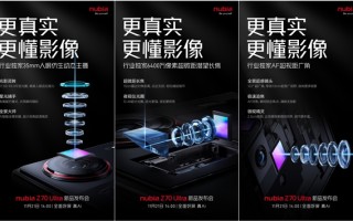努比亚Z70 Ultra独家搭载35mm人眼仿生动态镜头：拍摄体验最接近人眼！