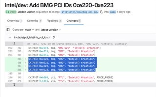 驱动代码泄露玄机！Intel四款新GPU ID现身：包含高端锐炫B770!