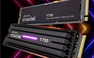 英睿达宣布PCIe 5.0 SSD T710：读取高达14.9GB/s 其他弱点!