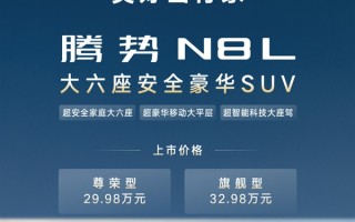 宝马X7同级的豪华SUV只卖29.98万！腾势N8L一图看懂！