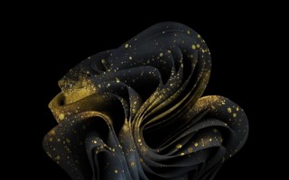 绝美暗金配色！微软推50周年Windows 11纪念版壁纸：高清大图必存！
