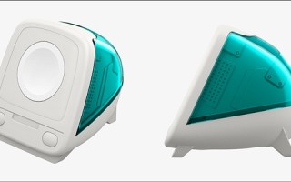 苹果经典iMac G3缩小回归：变身成Apple Watch充电底座！