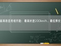 美国新高铁首亮相开跑：最高时速200km/h、最低票价近600块！