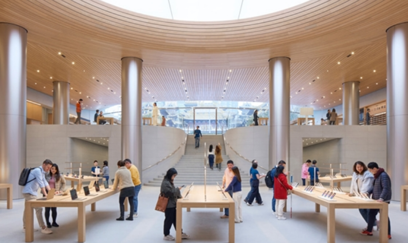 中国最高规格！苹果上海静安Apple Store开业：库克亲自揭幕！-第6张图片