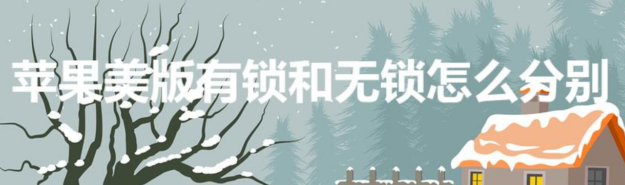 苹果美版有锁和无锁怎么分别（如何看美版苹果是有锁无锁）-第1张图片